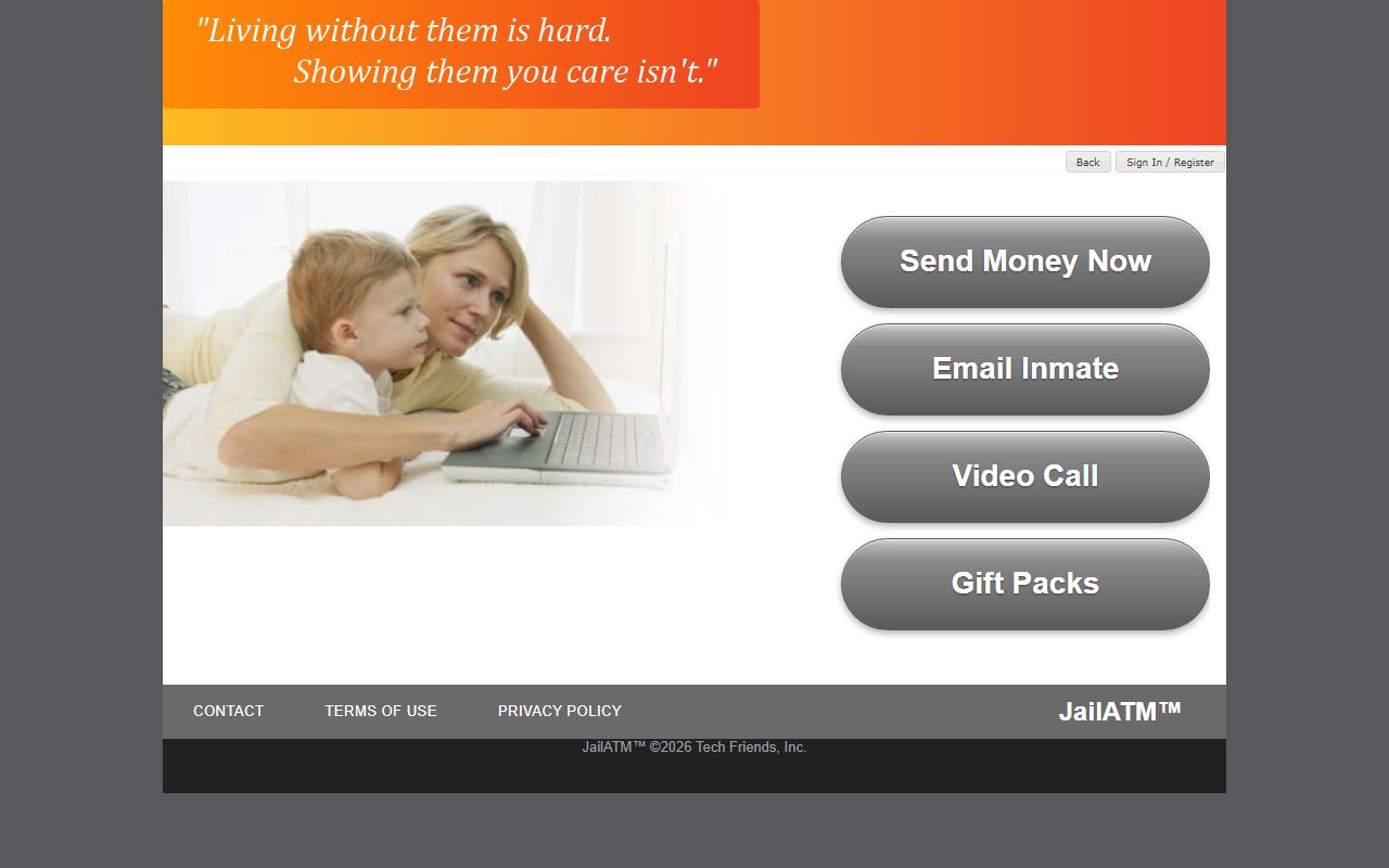Canadian County inmate population JailATM deposit provider commissary funding