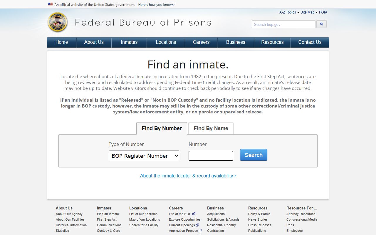 Canadian County traffic court records BOP federal inmate locator for DUI federal custody lookup
